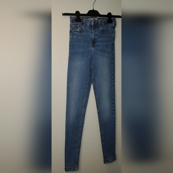 TOPSHOP MOTO JAIME JEANS MID WASH - Picture 5 of 11